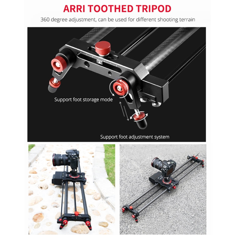 YELANGU L80TC 80cm Electrical Slide Rail Track with 2.4GHz Remote Control for SLR Cameras / Video Cameras (Black) - free shipping - PMC TechLife - Order now!