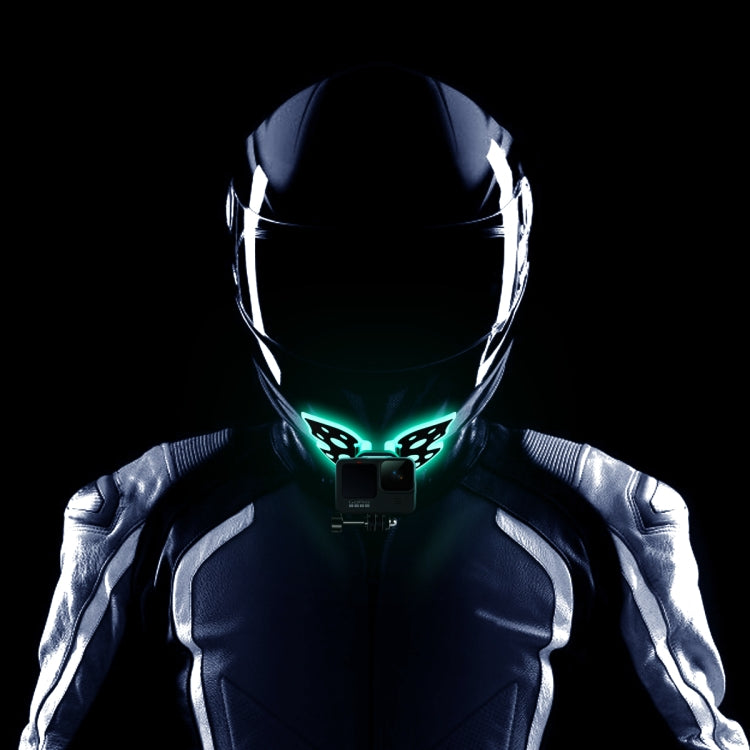 Butterfly Helmet Mount Adapter for GoPro, Insta360, DJI and Other Action Cameras(Black) - Helmet Mount by PMC TechLife | Online Shopping South Africa | PMC TechLife | Buy Now Pay Later Mobicred