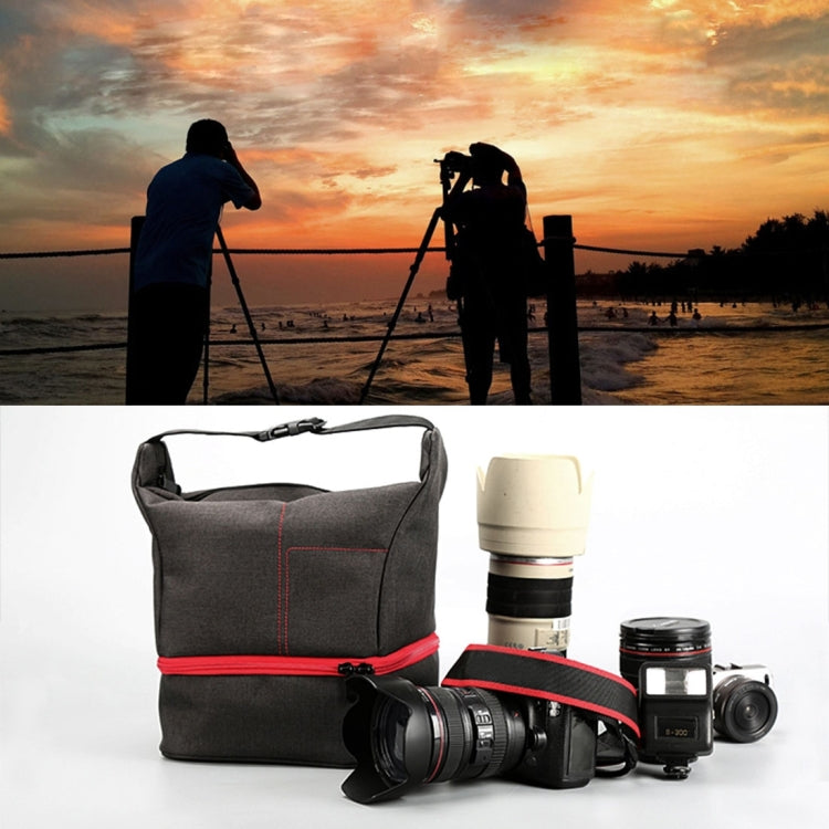 HU107513 Portable Waterproof Scratch-proof Abrasive Material Outdoor Sports Sling Shoulder Bag Handbag DSLR Camera Bag Phone Bag with Adjustable Detachable Shoulder Strap for GoPro, SJCAM, Nikon, Cano ...  Samsung, Huawei, Size: 25.5 x 20.5 x 29 cm(Green) - free shipping - PMC TechLife - Order now!
