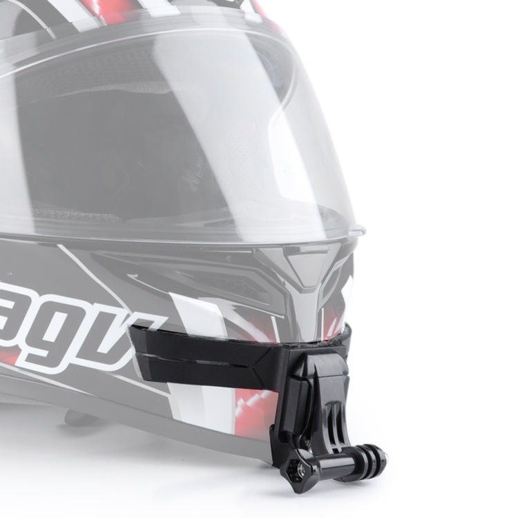 Helmet Mount with J-Hook Buckle  for GoPro, Insta360, DJI and Other Action Cameras (Black) - Helmet Mount by PMC TechLife | Online Shopping South Africa | PMC TechLife | Buy Now Pay Later Mobicred