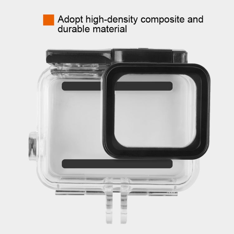 45m Waterproof Housing Protective Case + Touch Screen Back Cover for GoPro NEW HERO /HERO6 /5, with Buckle Basic Mount & Screw, No Need to Remove Lens (Transparent) - Waterproof Cases by PMC TechLife | Online Shopping South Africa | PMC TechLife | Buy Now Pay Later Mobicred