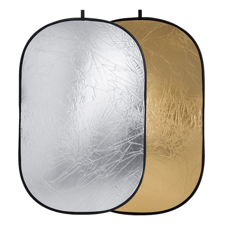 Godox FT01 2 in 1 Gold / Silver Oval Folding Reflector Board, Size: 60 x 90cm - free shipping - PMC TechLife - Order now!