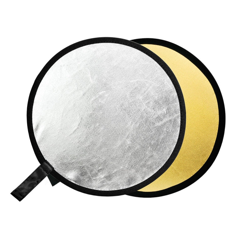 Godox FT01 60cm Round 2 in 1 Gold / Silver Folding Reflector Board - free shipping - PMC TechLife - Order now!