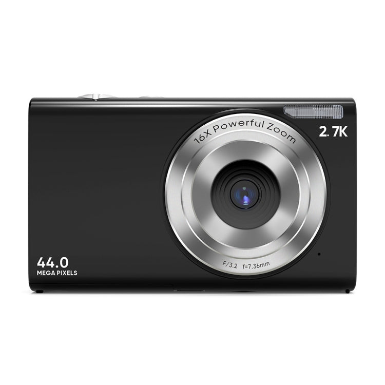 DC402 2.4 inch 44MP 16X Zoom 1080P Full HD Digital Camera Children Card Camera, AU Plug(Black) - Children Cameras by PMC TechLife | Online Shopping South Africa | PMC TechLife | Buy Now Pay Later Mobicred