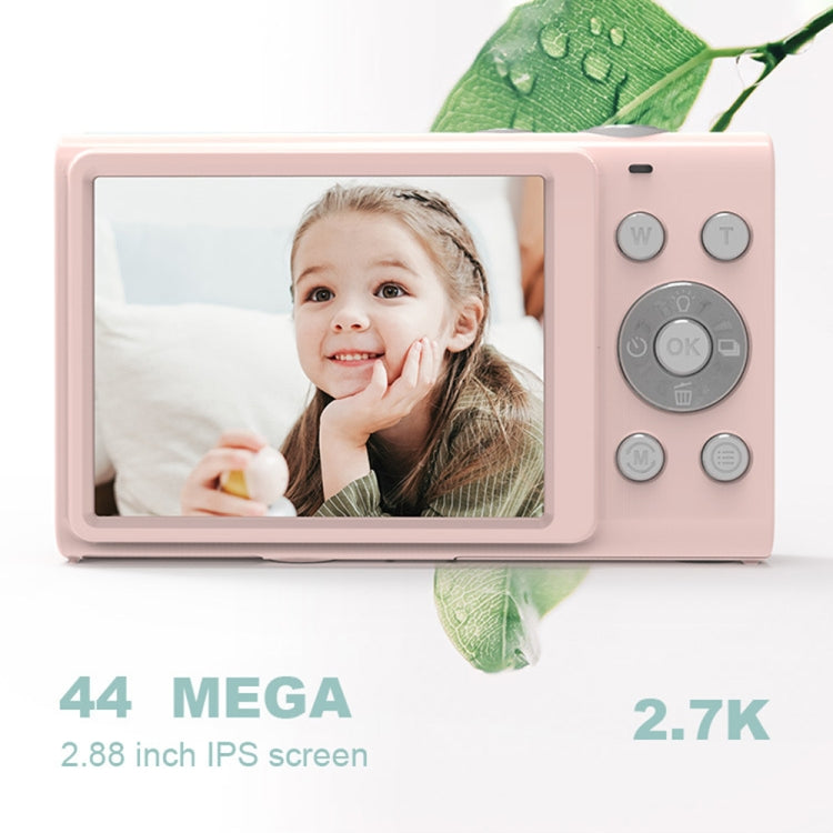 DC402 2.4 inch 44MP 16X Zoom 1080P Full HD Digital Camera Children Card Camera, AU Plug(Pink) - Children Cameras by PMC TechLife | Online Shopping South Africa | PMC TechLife | Buy Now Pay Later Mobicred