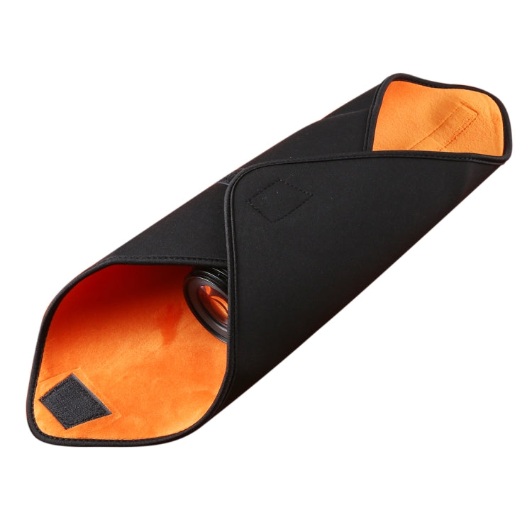 Hundred-folding Cloth Photography Camera SLR Liner Lens Bag Thickening Wrapped Cloth Plus Velvet, Size: 45x45cm (Orange) - free shipping - PMC TechLife - Order now!