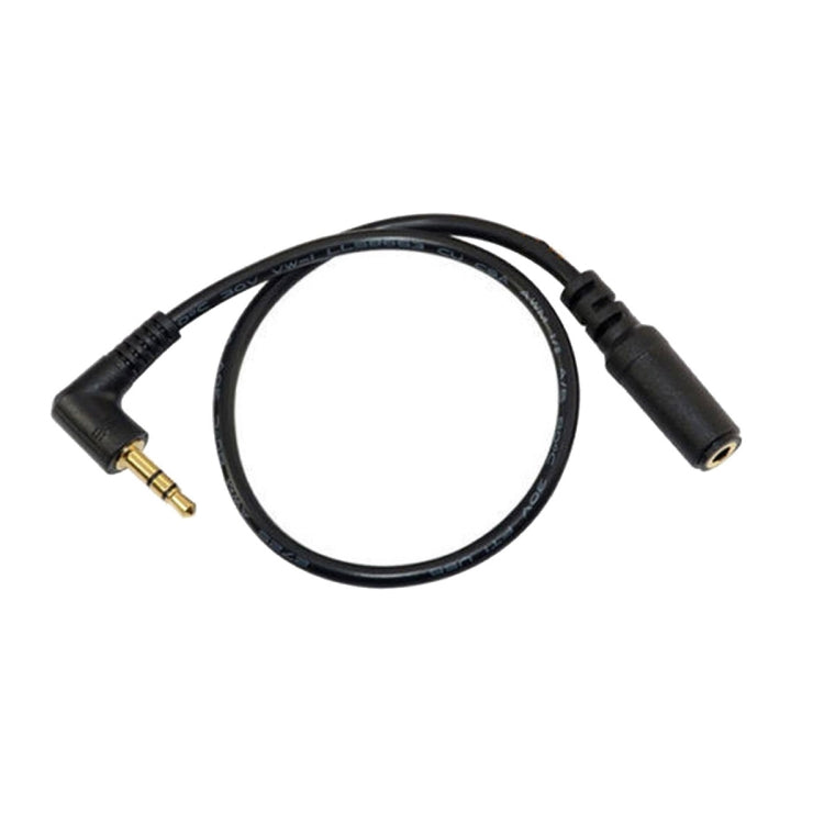5 PCS 13cm Elbow 3.5mm Audio Male to Female PC Camera Microphone Adapter Cable(Black) - free shipping - PMC TechLife - Order now!