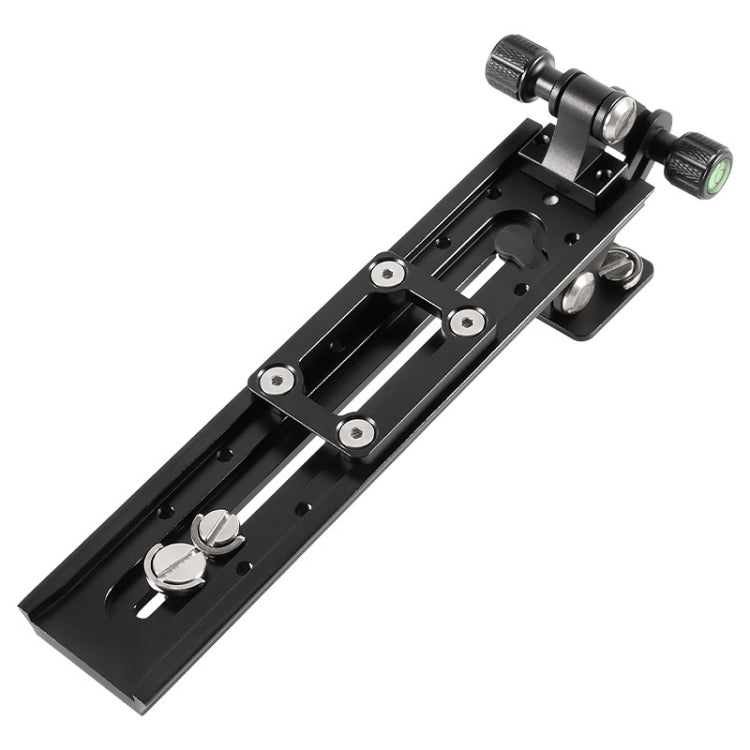 BEXIN VR-220 220mm Length Aluminum Alloy Extended Quick Release Plate for Manfrotto / Sachtler (Black) - free shipping - PMC TechLife - Order now!
