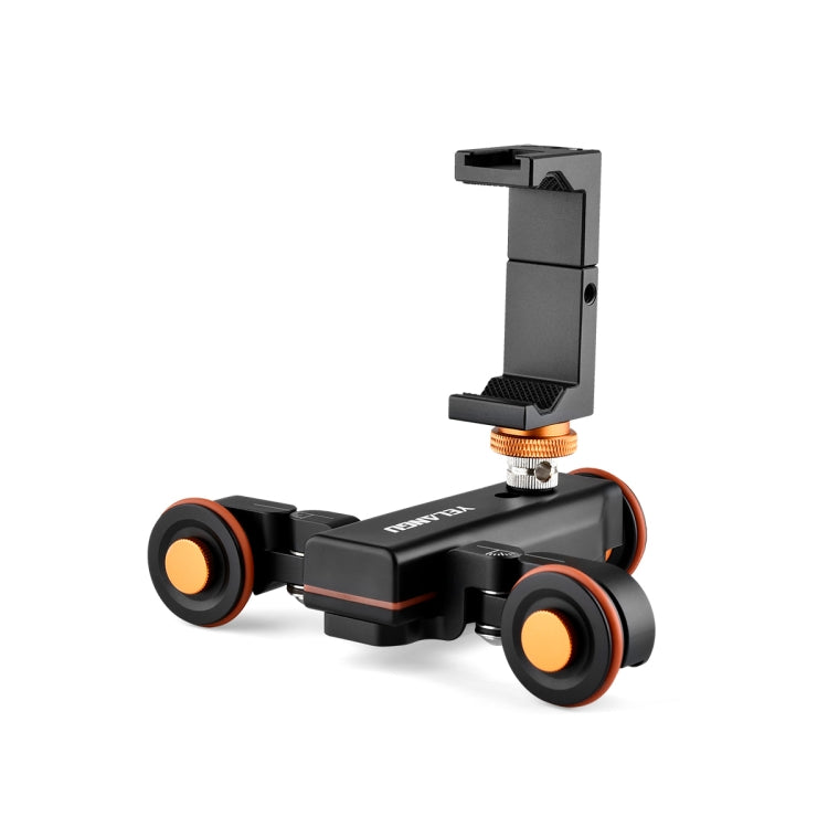 YELANGU L4X Camera Wheel Dolly + PC141 Phone Clamp with Remote, Load: 3kg - free shipping - PMC TechLife - Order now!