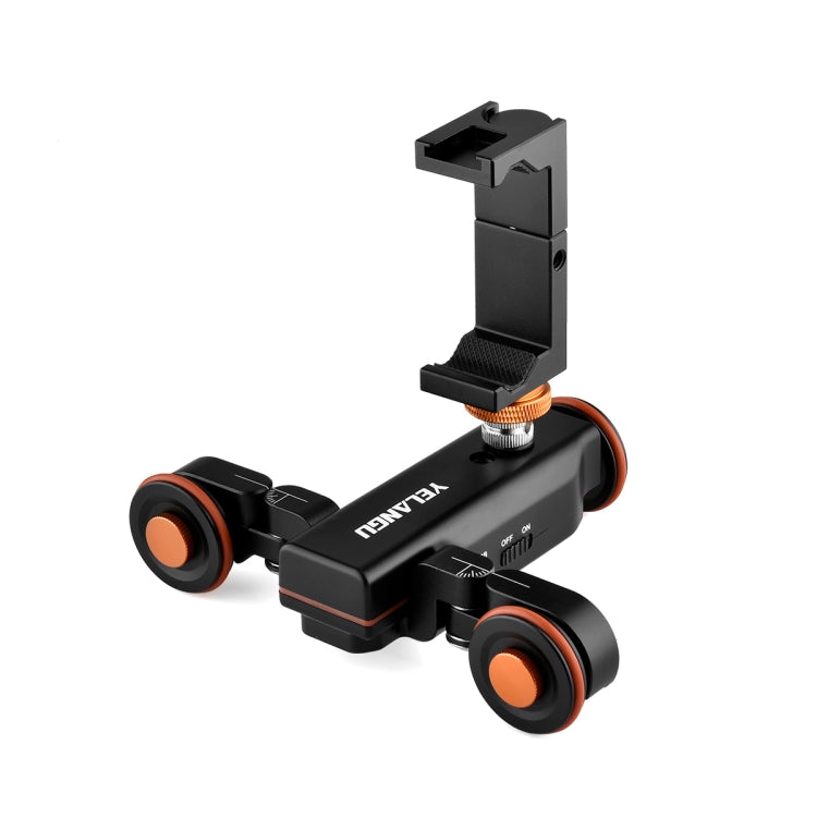 YELANGU L4X Camera Wheel Dolly + PC142 Phone Clamp with Remote, Load: 3kg - free shipping - PMC TechLife - Order now!