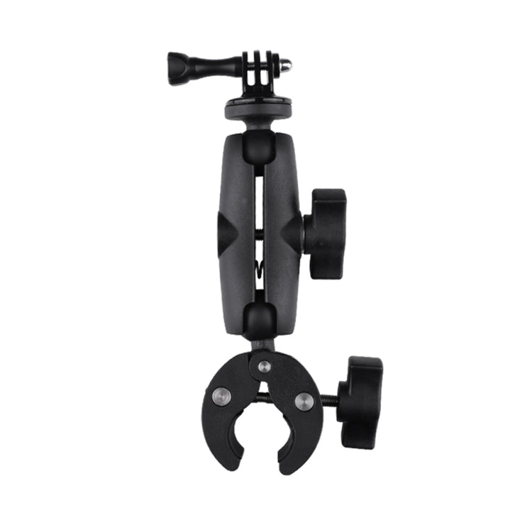 Extended Version 360 Rotation Adjustable Action Camera Clamp Plier Base Holder (Black) - Bicycle Handlebar Mount by PMC TechLife | Online Shopping South Africa | PMC TechLife | Buy Now Pay Later Mobicred