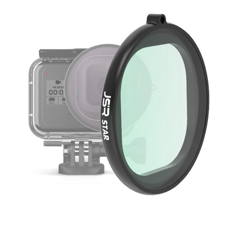 JSR Round Housing Star Effect Lens Filter for GoPro HERO8 Black - Lens Filter by JSR | Online Shopping South Africa | PMC TechLife | Buy Now Pay Later Mobicred