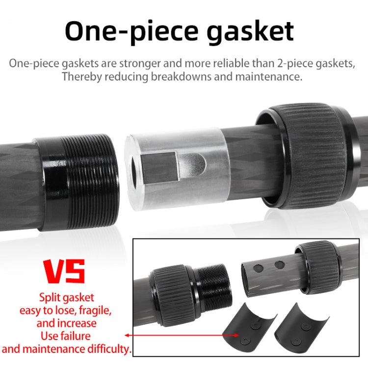 BEXIN P292C 236mm-396mm Tripod Extension Pole Carbon Fiber Center Column Tripod Extender(Black) - Monopods by BEXIN | Online Shopping South Africa | PMC TechLife | Buy Now Pay Later Mobicred