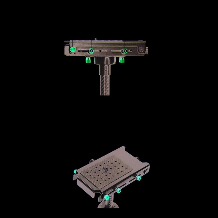 YELANGU YLG0107K 40-67cm Aviation  Aluminum + Carbon Fiber Professional Steadicam Handheld Stabilizer for DSLR Camera DV - free shipping - PMC TechLife - Order now!