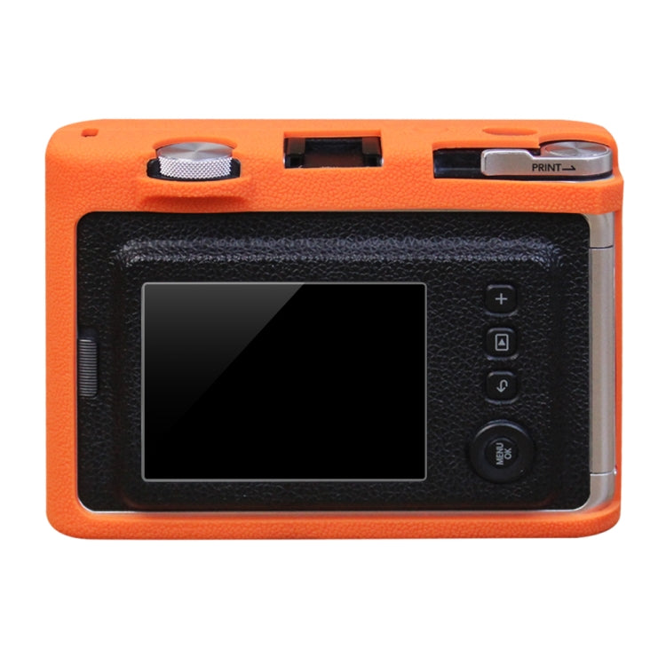 Soft Silicone Protective Case for FUJIFILM instax mini Evo (Orange) - Protective Case by PMC TechLife | Online Shopping South Africa | PMC TechLife | Buy Now Pay Later Mobicred