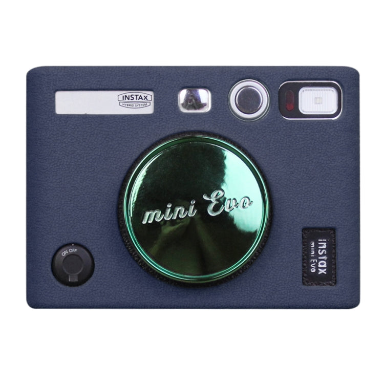 Soft Silicone Protective Case for FUJIFILM instax mini Evo (Blue) - Protective Case by PMC TechLife | Online Shopping South Africa | PMC TechLife | Buy Now Pay Later Mobicred