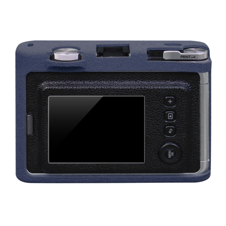 Soft Silicone Protective Case for FUJIFILM instax mini Evo (Blue) - Protective Case by PMC TechLife | Online Shopping South Africa | PMC TechLife | Buy Now Pay Later Mobicred