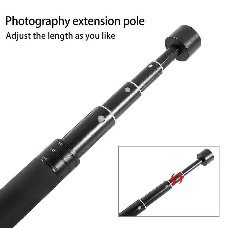 BEXIN P275A  Aluminum Alloy Extension Pole Selfie Stick Extender, Length: 19cm-73cm - free shipping - PMC TechLife - Order now!