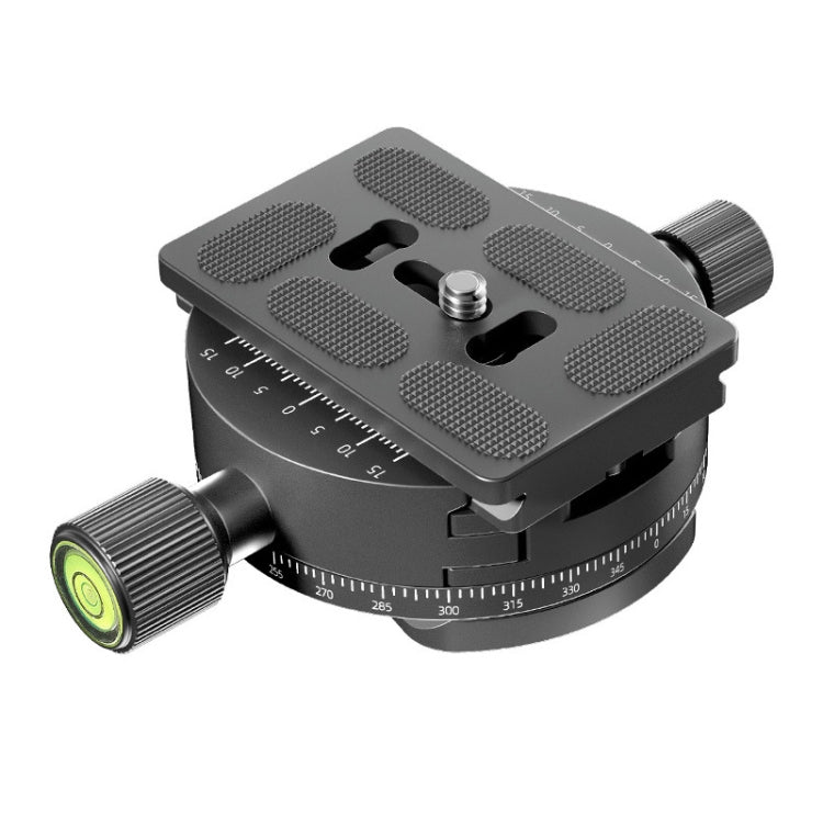 BEXIN QJ08-S Panoramic Rotary Quick Release Clamp Base Tripod Mount with Quick Release Plate - free shipping - PMC TechLife - Order now!