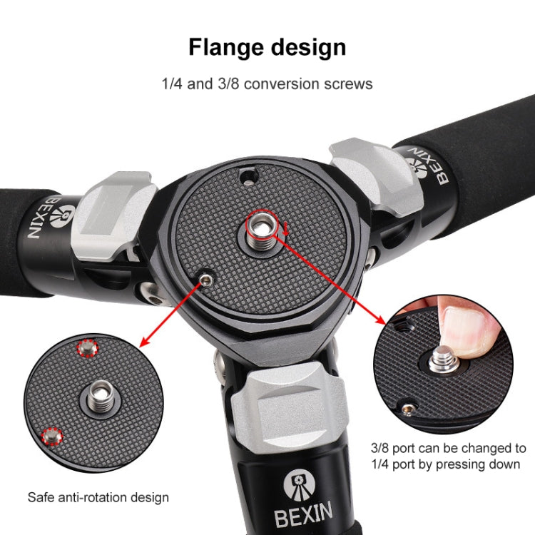 BEXIN RC294 Portable Collapsible Carbon Fiber Camera Tripod - free shipping - PMC TechLife - Order now!