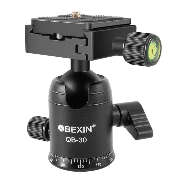 BEIXIN QB-30  360 Degree Rotation Panorama Metal Ball Head with Quick Release Plate - free shipping - PMC TechLife - Order now!