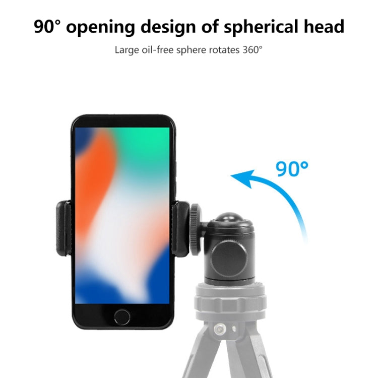 BEXIN K18 Mini 360 Degree Rotation Panoramic Metal Ball Head - free shipping - PMC TechLife - Order now!