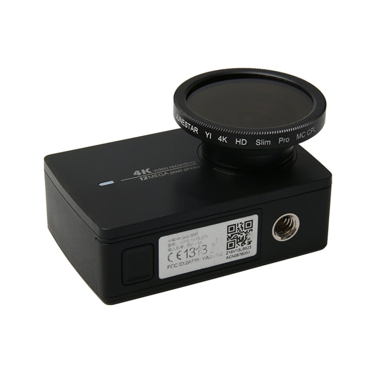 For Xiaomi Xiaoyi Yi II 4K Sport Action Camera Proffesional 34mm Lens Filter(CPL + UV + ND4+ ND2 + Star 6) - Lens Filter by PMC TechLife | Online Shopping South Africa | PMC TechLife | Buy Now Pay Later Mobicred