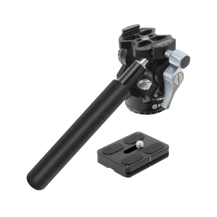 BEXIN DT-03S/S 360 Degree Panorama Heavy Duty Tripod Action Fluid Drag Head with Quick Release Plate - free shipping - PMC TechLife - Order now!