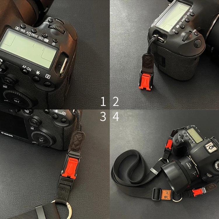 XJ03 Camera Shoulder Hanging Neck Strap(Dark Green) - Camera Strap by PMC TechLife | Online Shopping South Africa | PMC TechLife | Buy Now Pay Later Mobicred