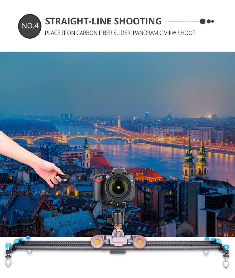 YELANGU L4X Camera 3-wheel Dolly II Electric Track Slider 3-Wheel Video Pulley Rolling Dolly Car with Remote Control for DSLR / Home DV Cameras, GoPro, Smartphones, Load: 3kg(Grey) - free shipping - PMC TechLife - Order now!