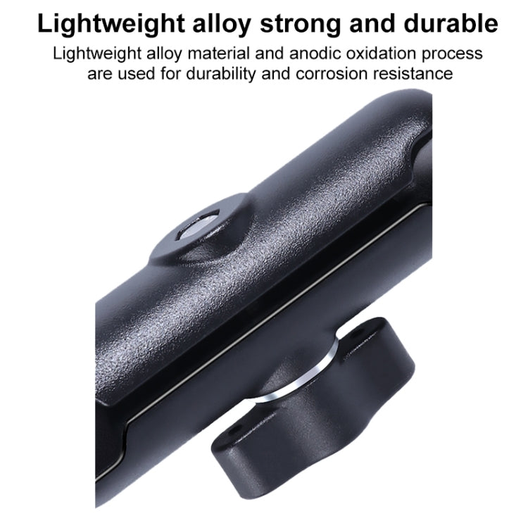 21mm Ballhead Car Front Seat Handlebar Fixed Mount Holder with Tripod Adapter & Screw for GoPro, Insta360, DJI and Other Action Cameras - Connection Mount by PMC TechLife | Online Shopping South Africa | PMC TechLife | Buy Now Pay Later Mobicred