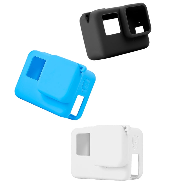 For Insta360 Ace Body Silicone Protective Case with Lens Cap (Blue) - Case & Bags by PMC TechLife | Online Shopping South Africa | PMC TechLife | Buy Now Pay Later Mobicred