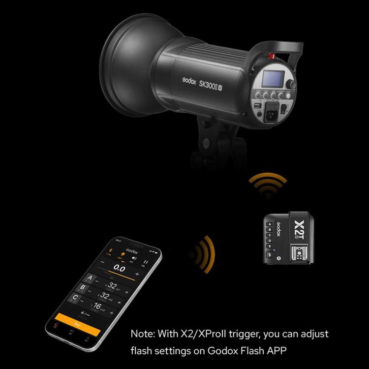 Godox SK300II-V Studio Flash Photo Light 300Ws Bowens Mount Monolight Light (UK Plug) - free shipping - PMC TechLife - Order now!