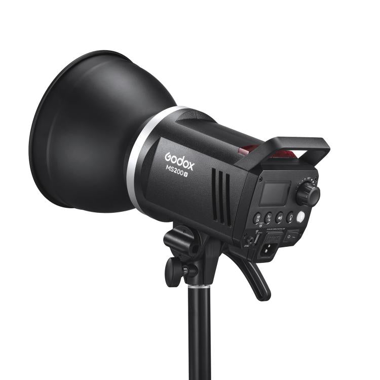 Godox MS200-V Studio Flash Light 200Ws Bowens Mount Strobe Light with Lamp Cover (AU Plug) - free shipping - PMC TechLife - Order now!