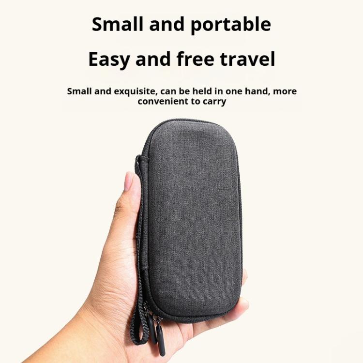 For Insta360 X4 / X5 Body Carrying Case Portable Storage Bag, Size: 16 x 8.1 x 6.6cm (Grey) - free shipping - PMC TechLife - Order now!