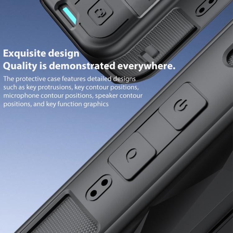 For Insta360 X5 Camera Body Cover Silicone Case with Lens Cover (Black) - free shipping - PMC TechLife - Order now!