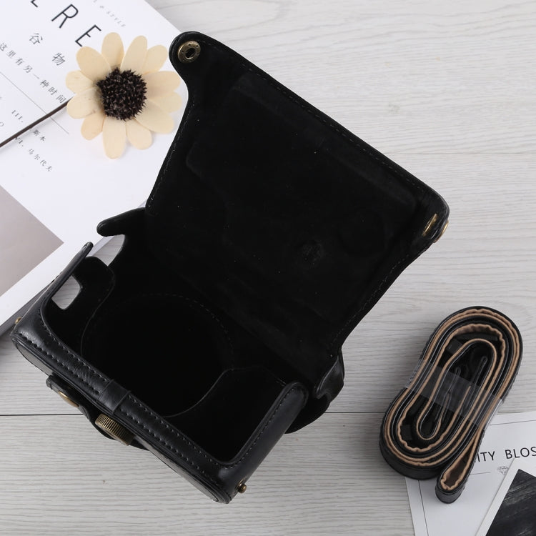 Full Body Camera PU Leather Case Bag with Strap for Fujifilm X100F (Black) - free shipping - PMC TechLife - Order now!