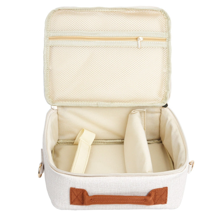 Portable Mini Printer Storage Bag For CP910/1200/1300 (Apricot) - Strap Satchel by PMC TechLife | Online Shopping South Africa | PMC TechLife | Buy Now Pay Later Mobicred