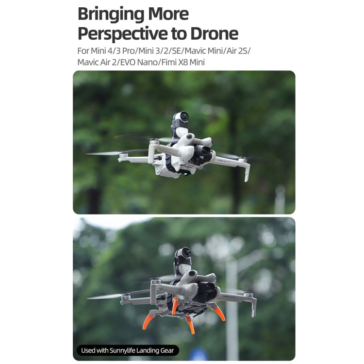 For Insta360 GO 3S / GO 3 Sunnylife Camera Strap Magnetic Mount Drone Mount Silicone Wristband Backpack Stripe (Black) - free shipping - PMC TechLife - Order now!