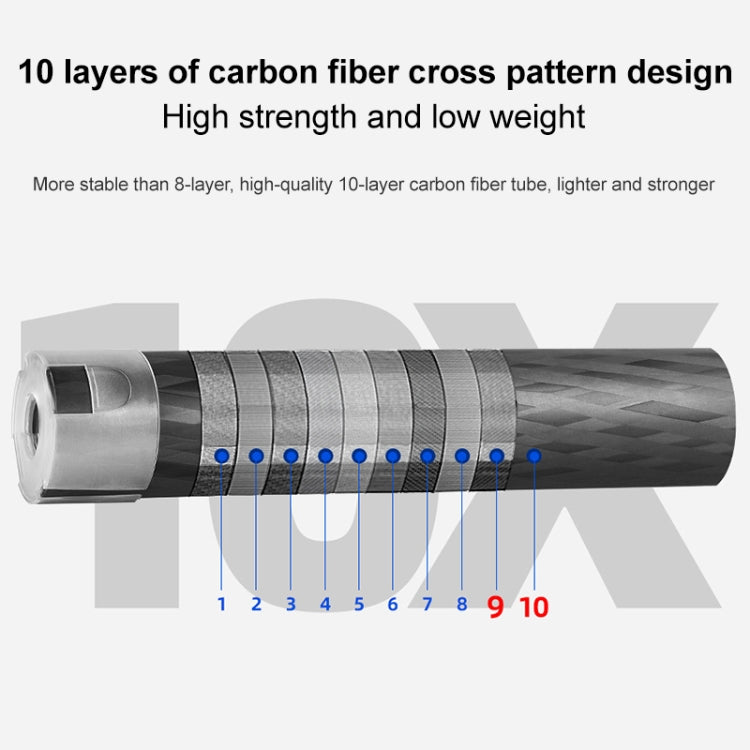 BEXIN P365C Camera Carbon Fiber Monopod Travel Live Selfie Bracket Holder - Monopods by BEXIN | Online Shopping South Africa | PMC TechLife | Buy Now Pay Later Mobicred