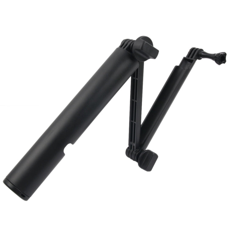 3-Way Monopod + Magic Mount Selfie Stick for GoPro, Insta360, DJI and Other Action Cameras, Length: 24.5-63cm(Black) - Extendable Pole by PMC TechLife | Online Shopping South Africa | PMC TechLife | Buy Now Pay Later Mobicred