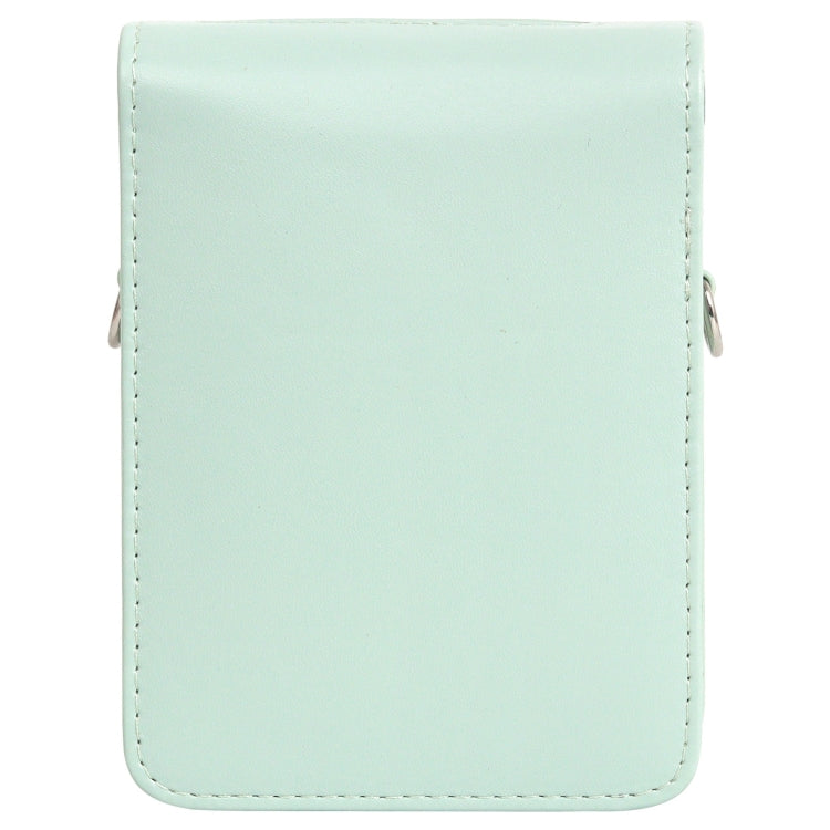For FUJIFILM Instax mini Link 3 Full Body Leather Case Bag with Strap(Green) - Leather Bag by PMC TechLife | Online Shopping South Africa | PMC TechLife | Buy Now Pay Later Mobicred