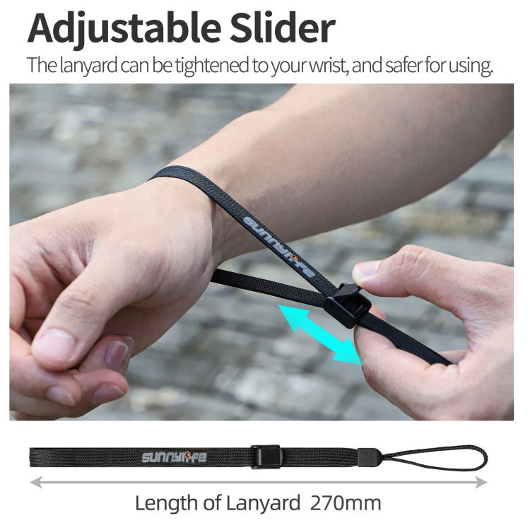 For Insta360 X4 Sunnylife Graphene Case High Thermal Conductivity Protective Case with Hand Strap (Black) - free shipping - PMC TechLife - Order now!