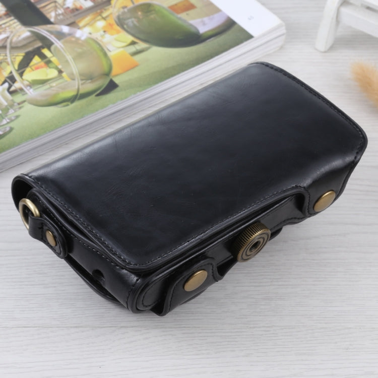 Full Body Camera PU Leather Case Bag with Strap for Samsung Galaxy Camera EK-GC100 / EK-GC110 / EK-GC200(Black) - free shipping - PMC TechLife - Order now!