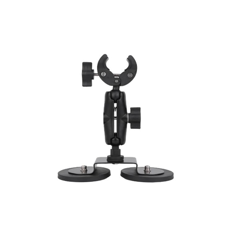 Dual-Leg Magnetic Base Crab Clamp Fixed Mount Holder for GoPro and Other Action Cameras (Black) - free shipping - PMC TechLife - Order now!