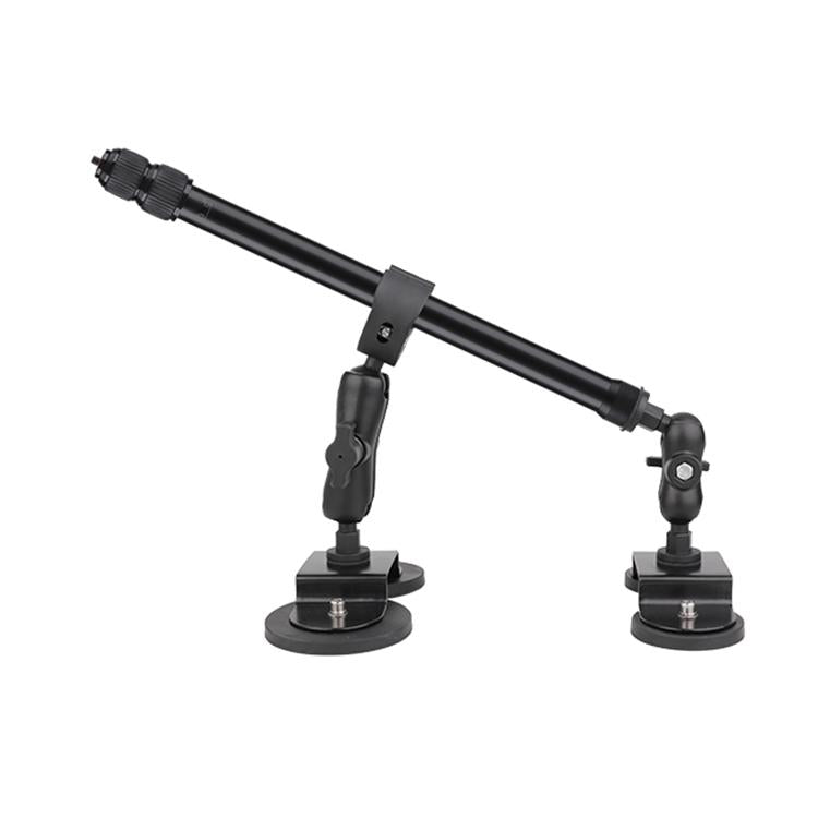 Dual-Leg Magnetic Base Fixed Mount Holder with Selfie Stick Kit for GoPro and Other Action Cameras (Black) - free shipping - PMC TechLife - Order now!