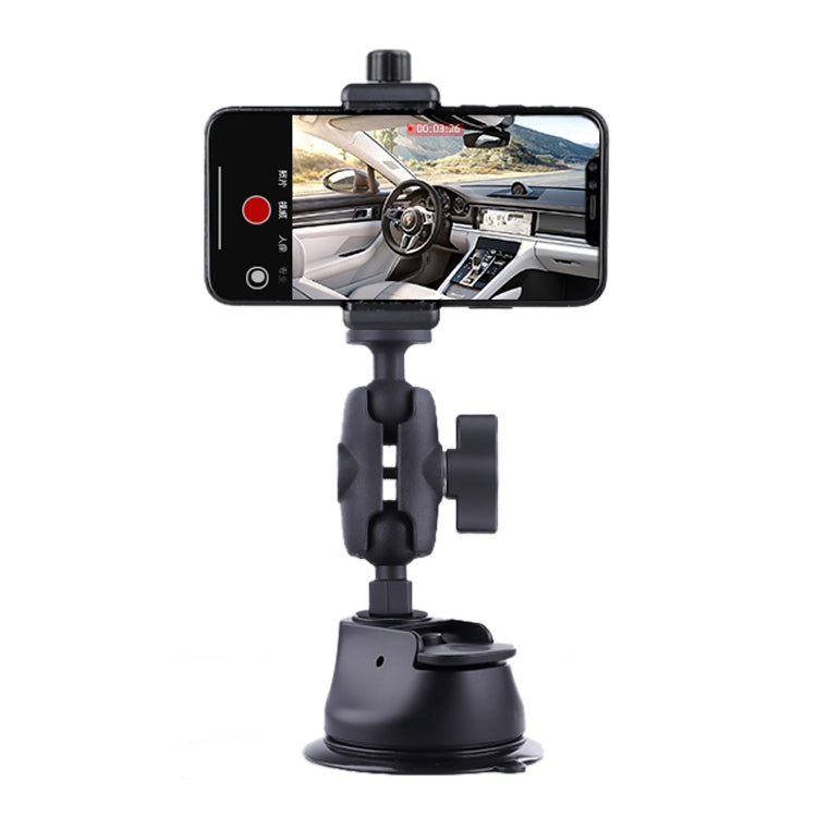 Single Suction Cup Connecting Rod Arm Phone Clamp Mount (Black) - Holder by PMC TechLife | Online Shopping South Africa | PMC TechLife | Buy Now Pay Later Mobicred
