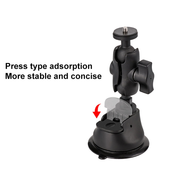 Dual-leg Suction Cup + Single Suction Cup with Selfie Stick Kits (Black) - Holder by PMC TechLife | Online Shopping South Africa | PMC TechLife | Buy Now Pay Later Mobicred