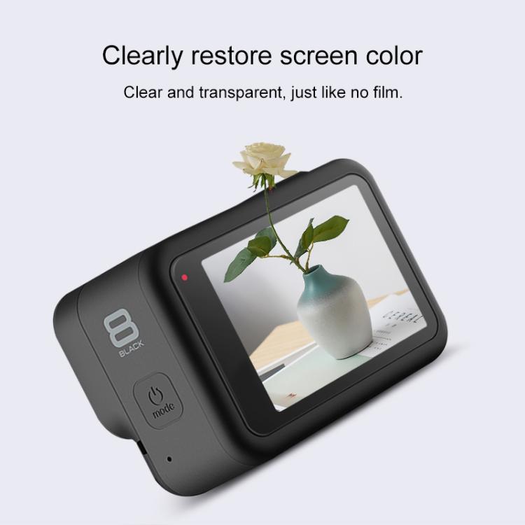 For GoPro HERO8 Black Camera Lens HD Protective Film + LCD Display HD Screen Protector - free shipping - PMC TechLife - Order now!