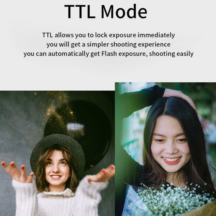 TRIOPO R1 76WS High-Speed 1/8000s TTL Flash Speedlite for Canon / Nikon DSLR Cameras - free shipping - PMC TechLife - Order now!